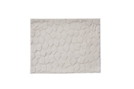 Mijölnir Rabbit - Taupe Grey Juego de 2 Alfombrillas de Baño Antideslizantes